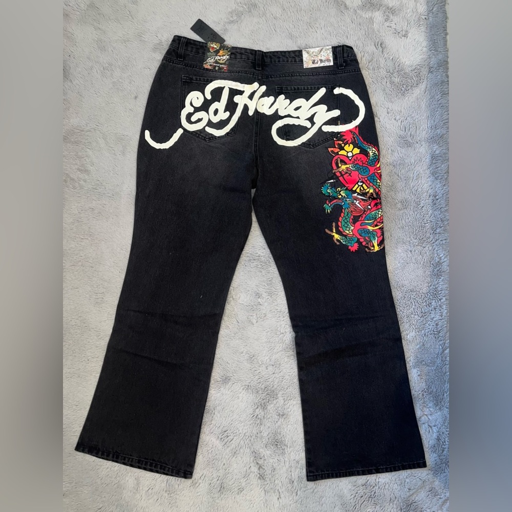 Ed Hardy lowrise jeans